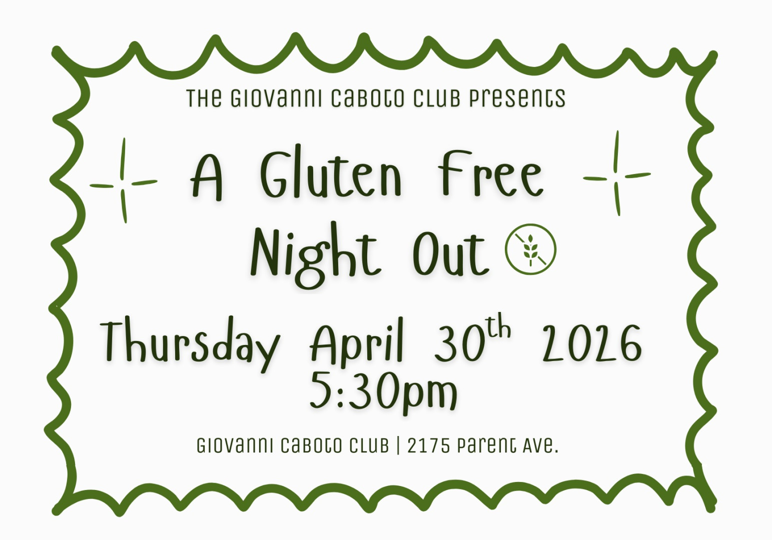 Gluten-Free Night Out